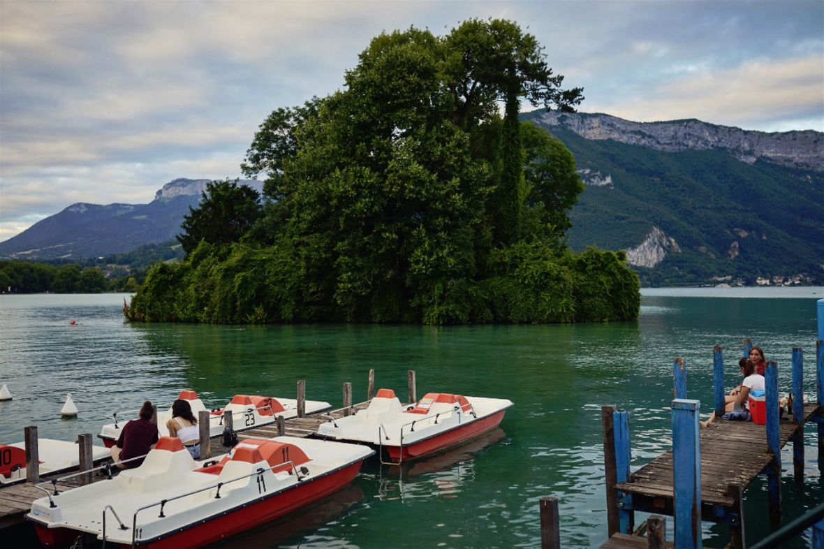 Annecy in den französischen Alpen